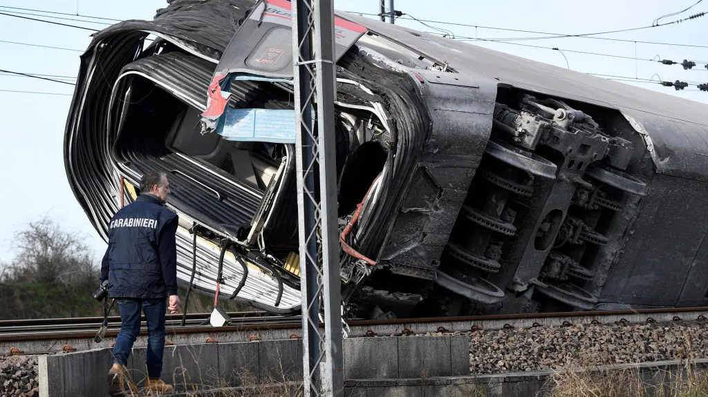 Nehoda vlaku u Milána