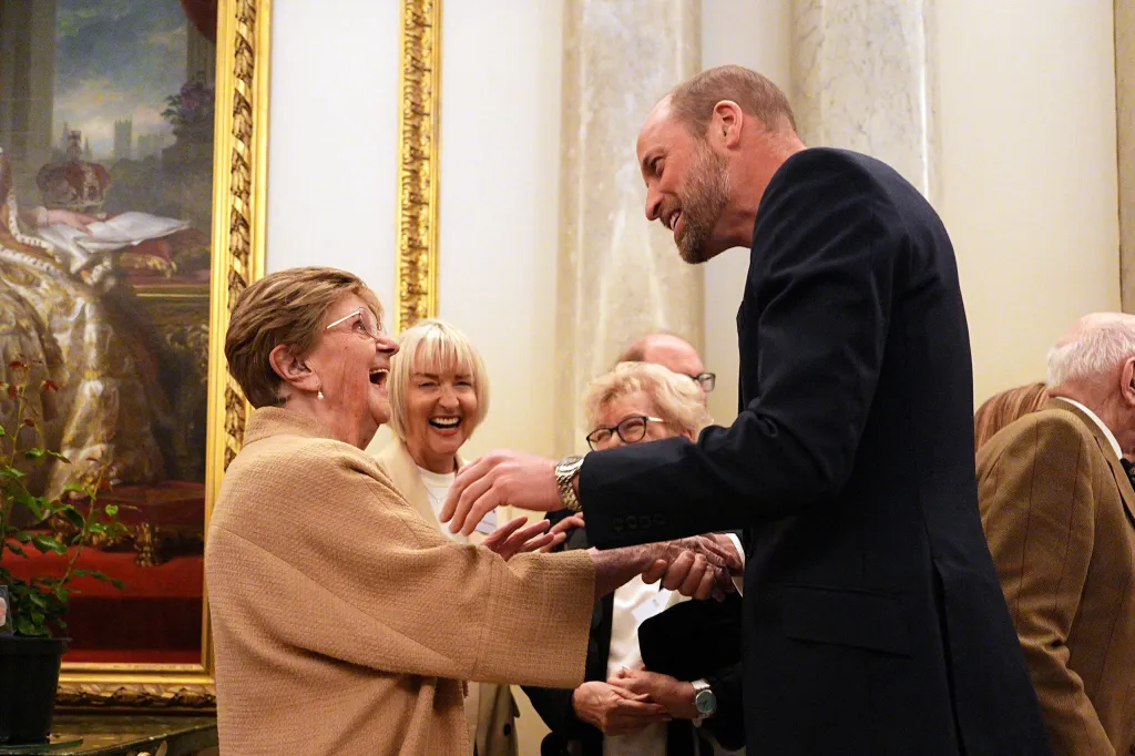 Princ William na slavnostní recepci u příležitosti 100. výročí narození Alžběty II.