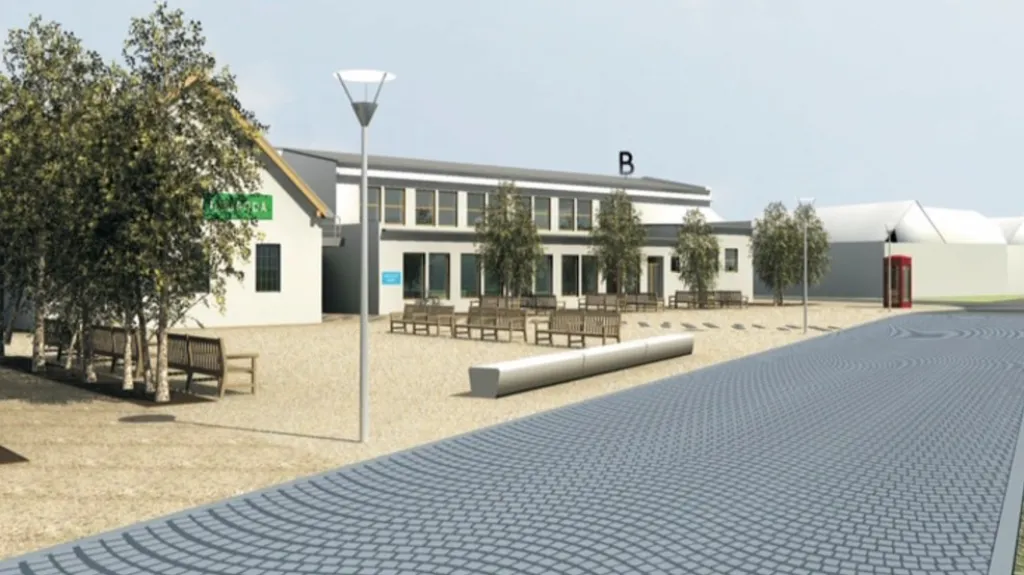 Návrh rekonstrukce návsi v Bedřichovicích