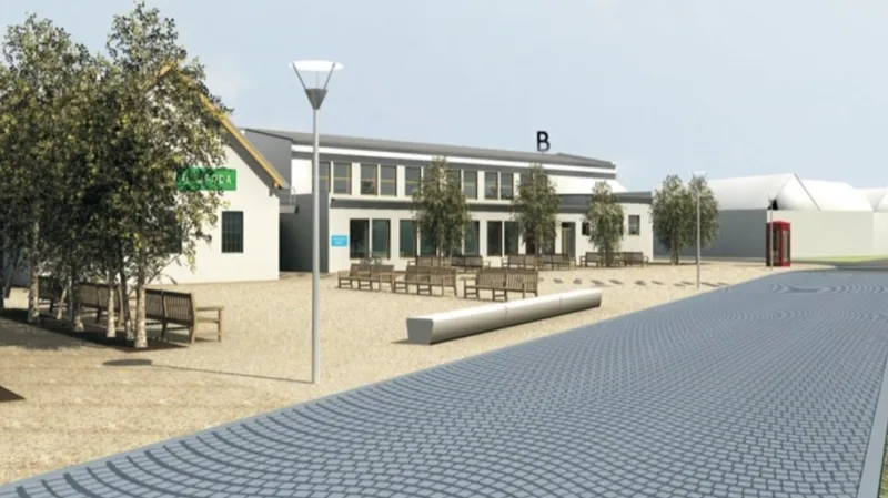 Návrh rekonstrukce návsi v Bedřichovicích