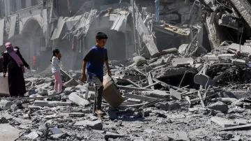 Následky izraelského náletu v Gaze, 12. září 2025