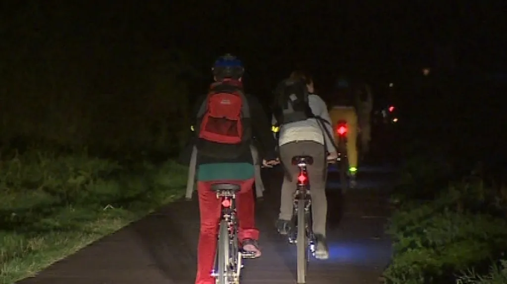 Noční cyklojízda z Brna do Pohořelic