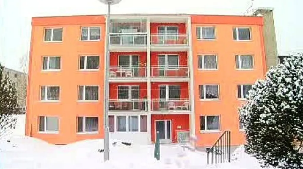 Zima na sídlišti