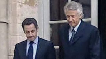 Nicolas Sarkozy a Dominique de Villepin