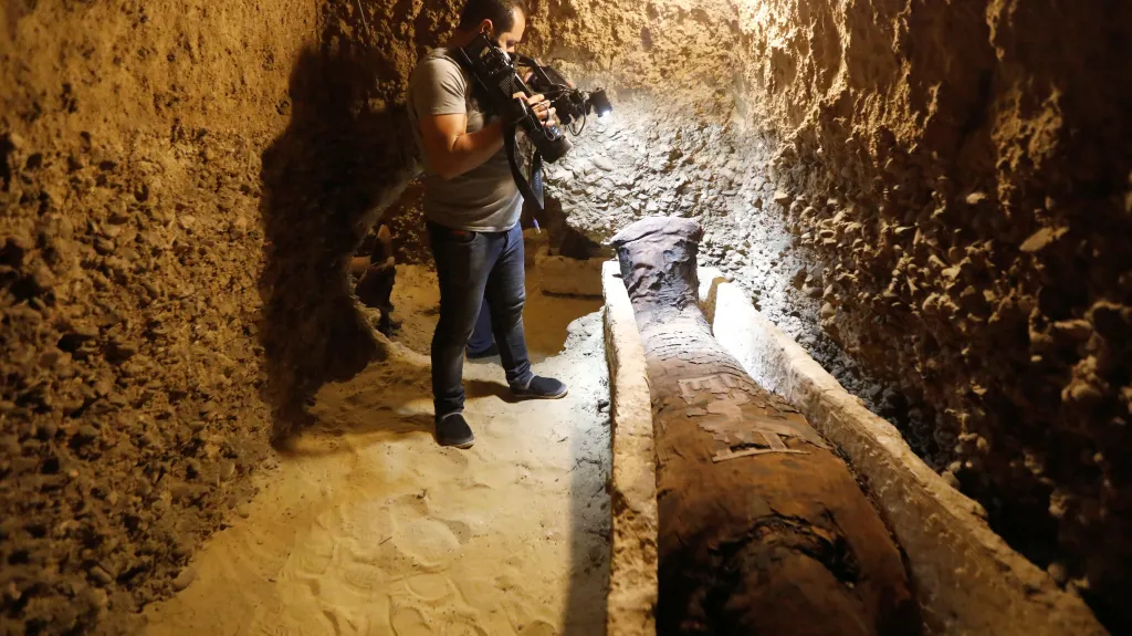 Objev 40 mumií v Egyptě
