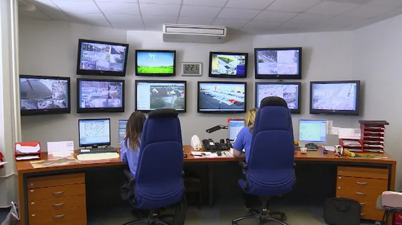 Dispečink kamerového systému městské policie