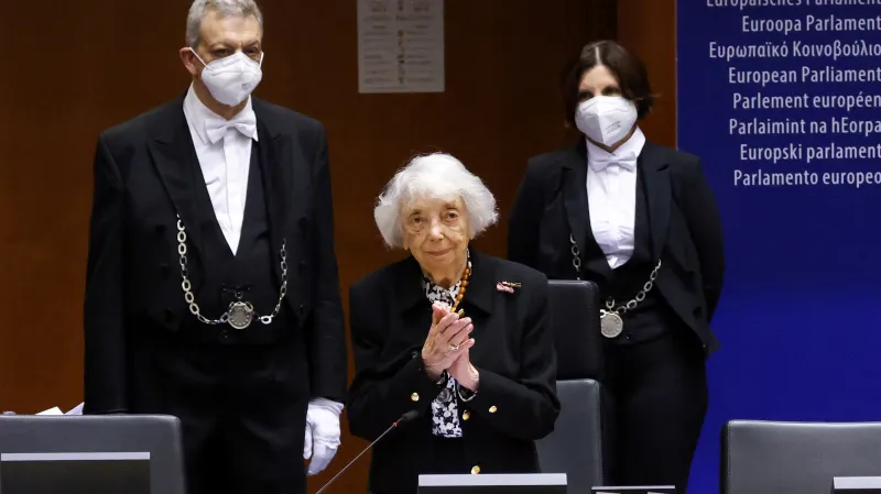 Margot Friedländerová v Evropském parlamentu