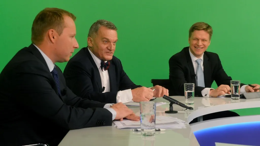 Miroslav Poche, Bohuslav Svoboda a Tomáš Hudeček