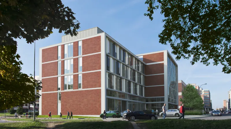 Vizualizace nové budovy Fakulty technologické UTB