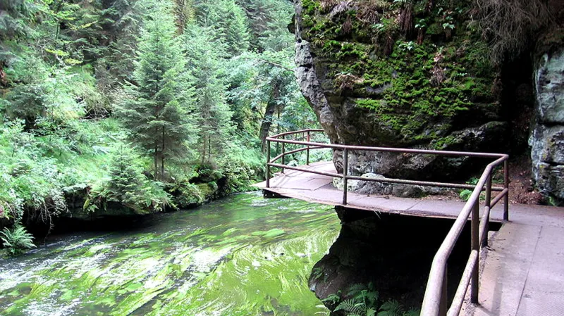 Soutěsky v Hřensku