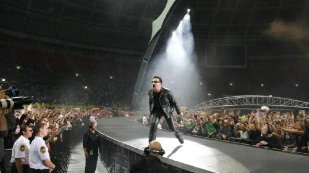 Koncert U2 v Moskvě