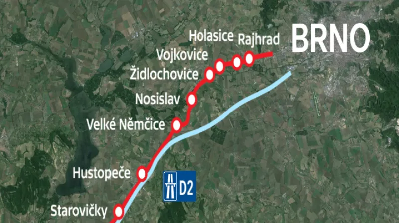 Obce, které si stěžují na kamionovou dopravu