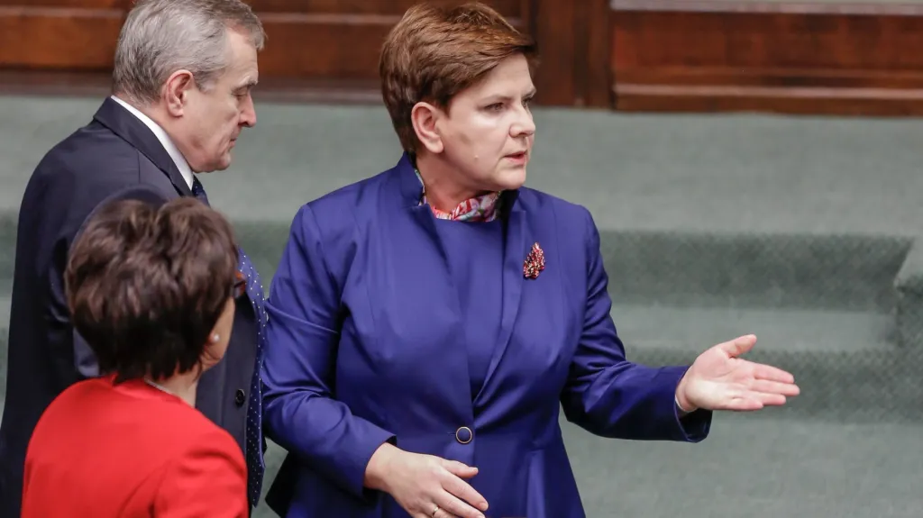 Polská premiérka Beata Szydlová