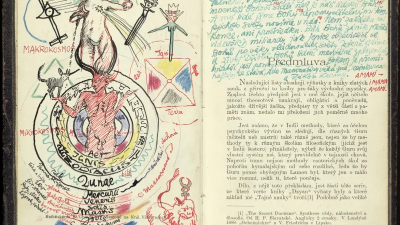 Kresebný zásah Josefa Váchala do knihy