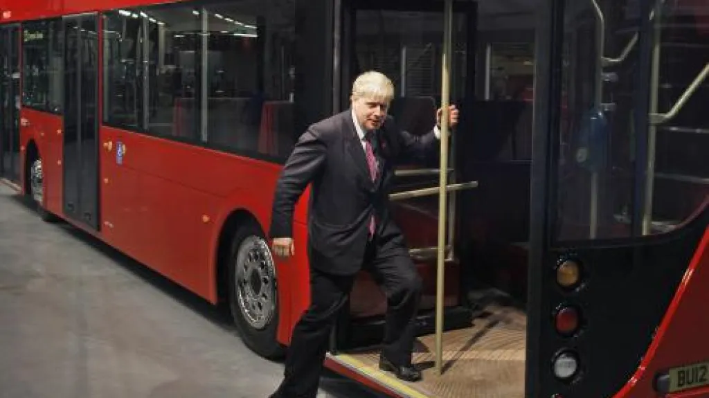 Londýnský starosta Boris Johnson
