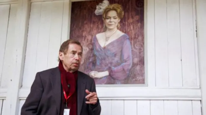 Václav Havel režíruje film Odcházení