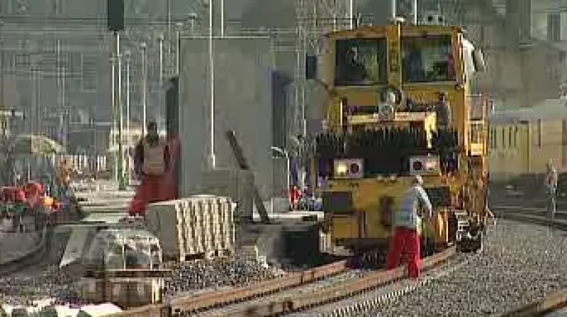 Práce na železnici