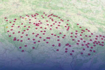 Teplotní rekordy už padly na většině stanic
