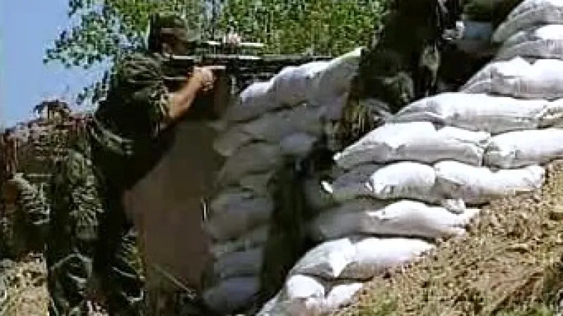 Vojáci na rusko-gruzínském pomezí