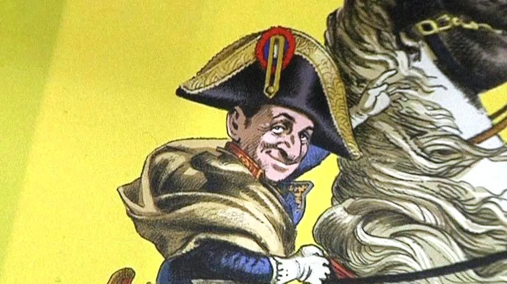 Komiks o Nicolasi Sarkozym