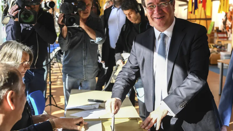 Lídr kandidátky CDU v Severním Porýní-Vestfálsku Armin Laschet