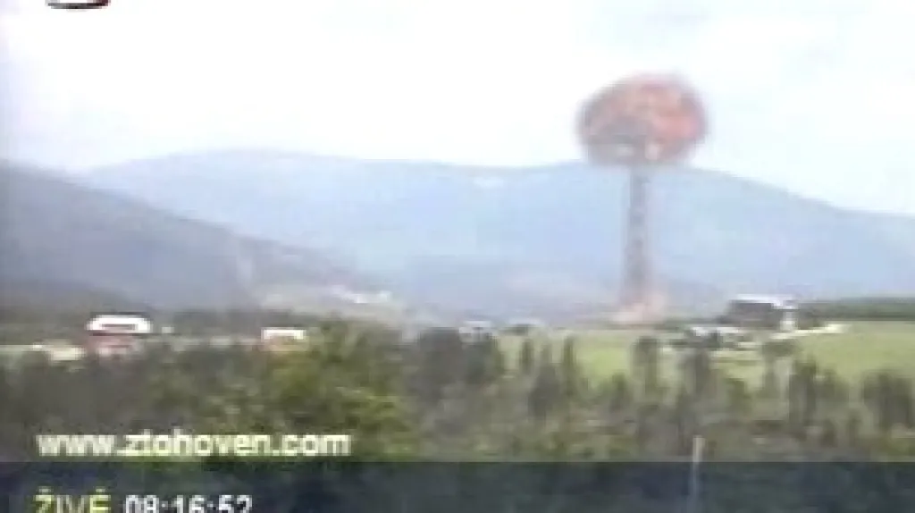 Pirátský vstup skupiny Ztohoven do vysílání ČT