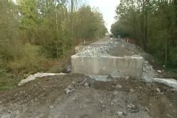 Petřvald trpí kvůli chybějícímu mostu náporem aut