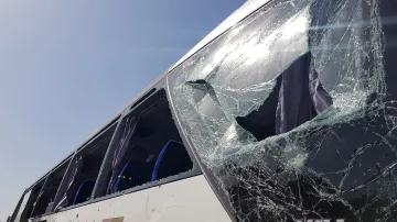 Autobus s turisty v Egyptě zasáhl výbuch