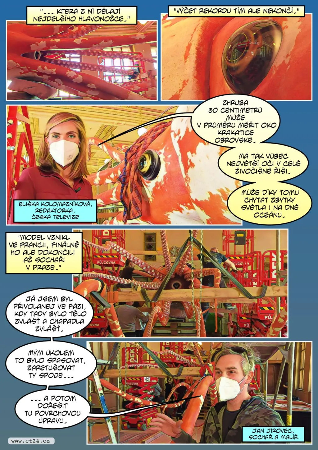 Obří krakatice v Národním muzeu