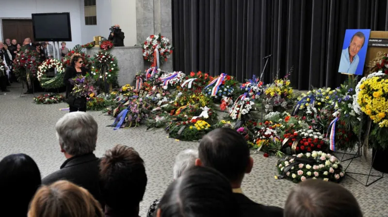 Poslední rozloučení s Radoslavem Brzobohatým