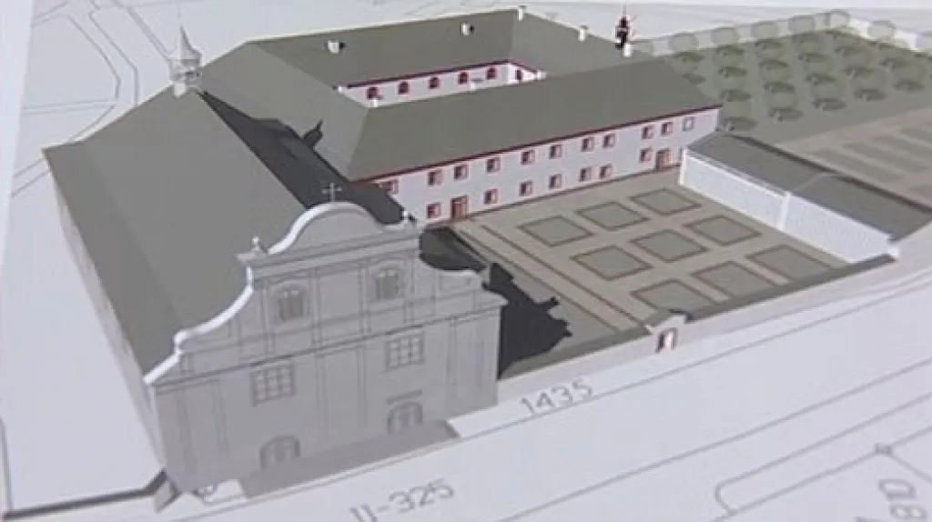 Rekonstrukce františkánského kláštera v Hostinném