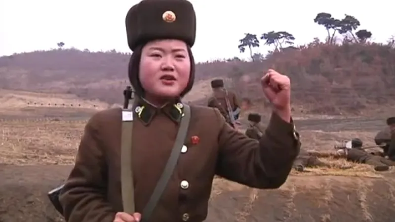 Severokorejská vojačka