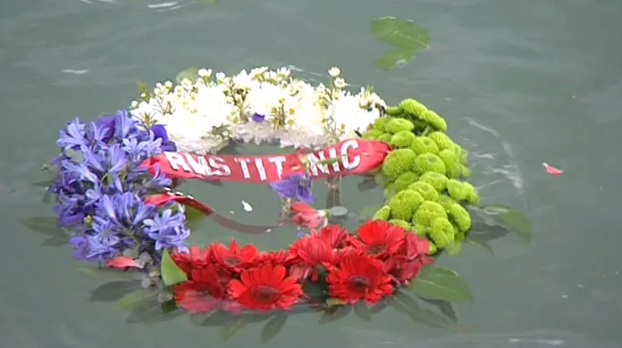 Pietní akce v Southamptonu k výročí vyplutí Titaniku