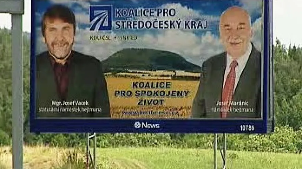 Volební kampaň Koalice pro Středočeský kraj
