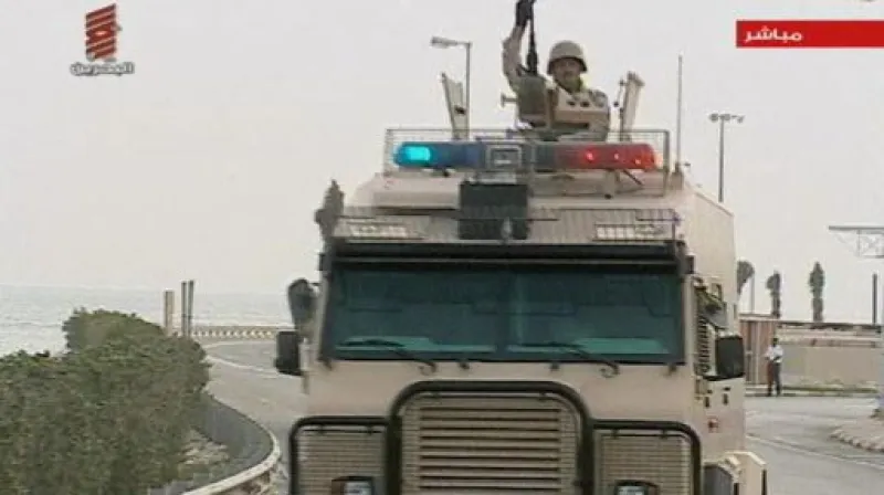 Saudská Arábie poslala vojáky do Bahrajnu