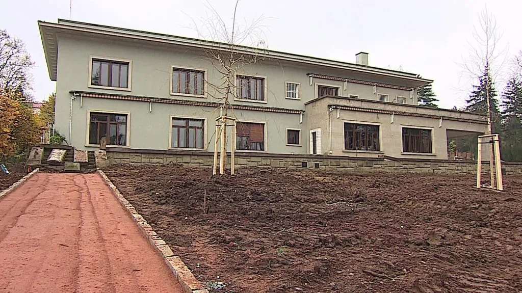 Vila Stiassni po rekonstrukci