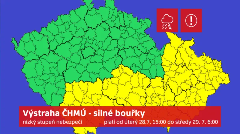 Výstraha před bouřkami