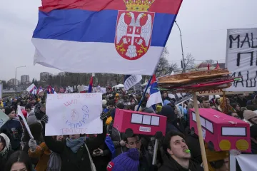„Už nechceme, aby nám někdo lhal.“ Srbsko zažilo další protivládní demonstraci
