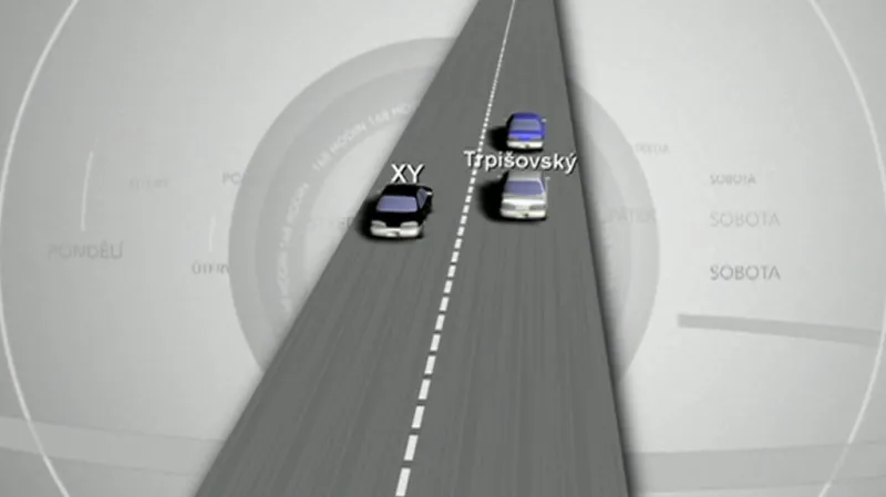 Grafická podoba jedné verze nehody na D1 z 29. prosince 2010