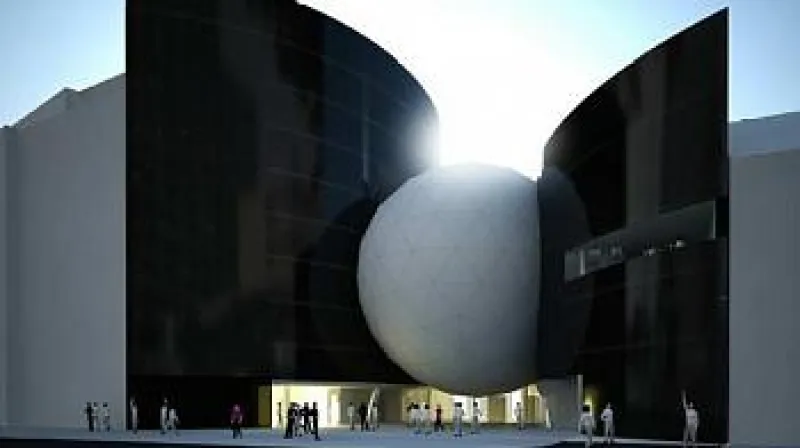 Studie futuristického hotelu Sono centrum