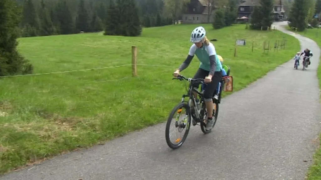 Cyklisté na trase