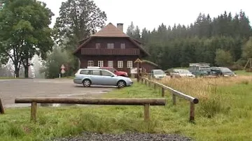 Parkoviště na Šumavě