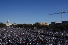 Na „Pochod pro Izrael“ ve Washingtonu přijeli lidé z několika států USA