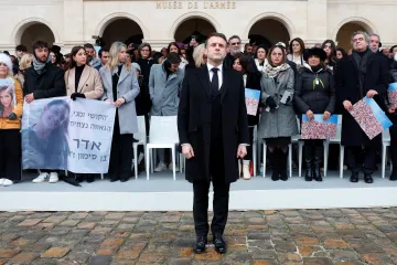 Ve Francii si čtyři měsíce po útoku Hamásu připomněli jeho oběti