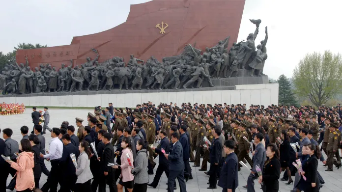 Oslavy 85. výročí vzniku severokorejské armády