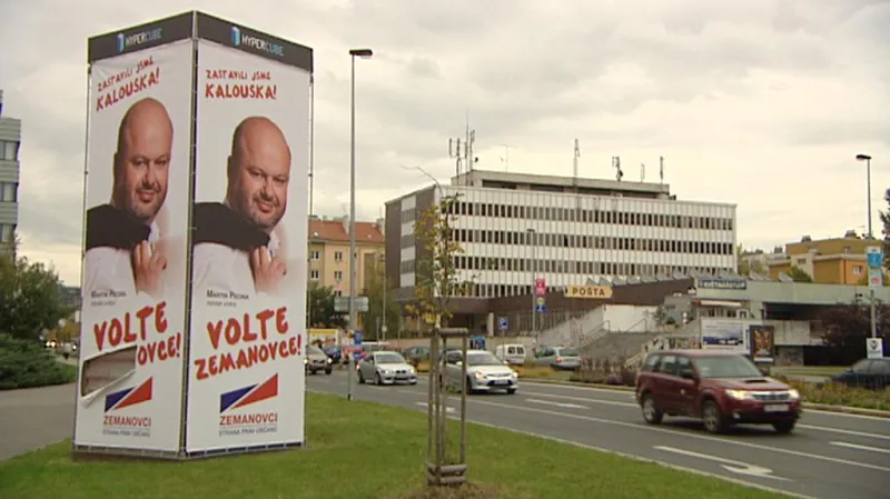 Předvolební billboard