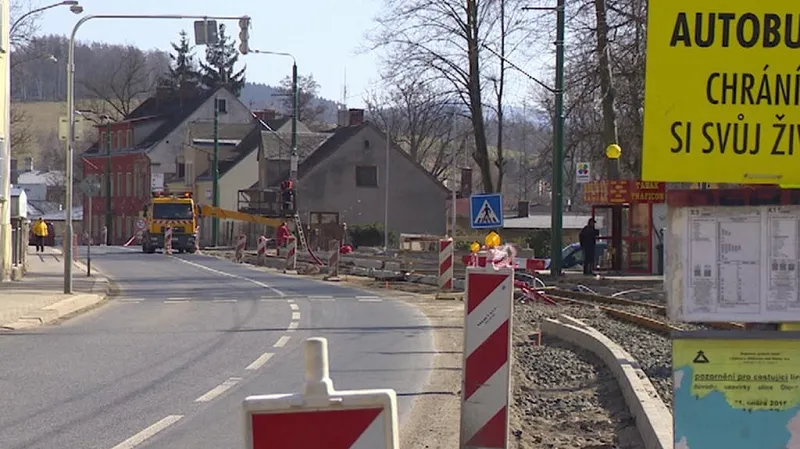 Oprava tramvajové trati mezi Libercem a Jabloncem