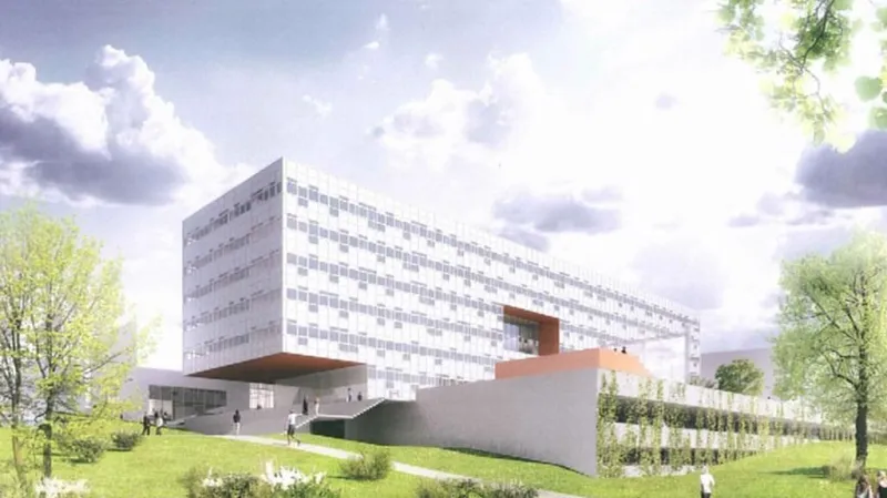 Vizualizace ústeckého kampusu