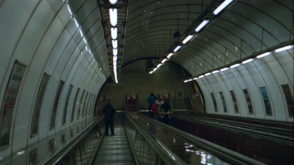 Eskalátory v pražském metru, ilustrační foto