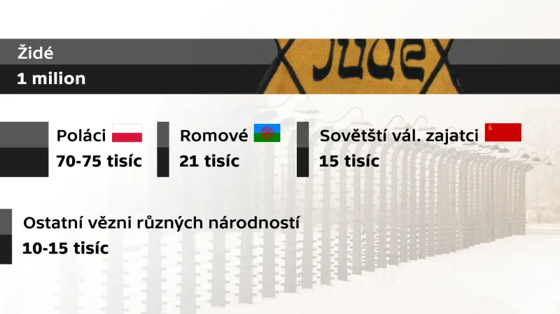 Oběti koncentračního a vyhlazovacího tábora v Osvětimi